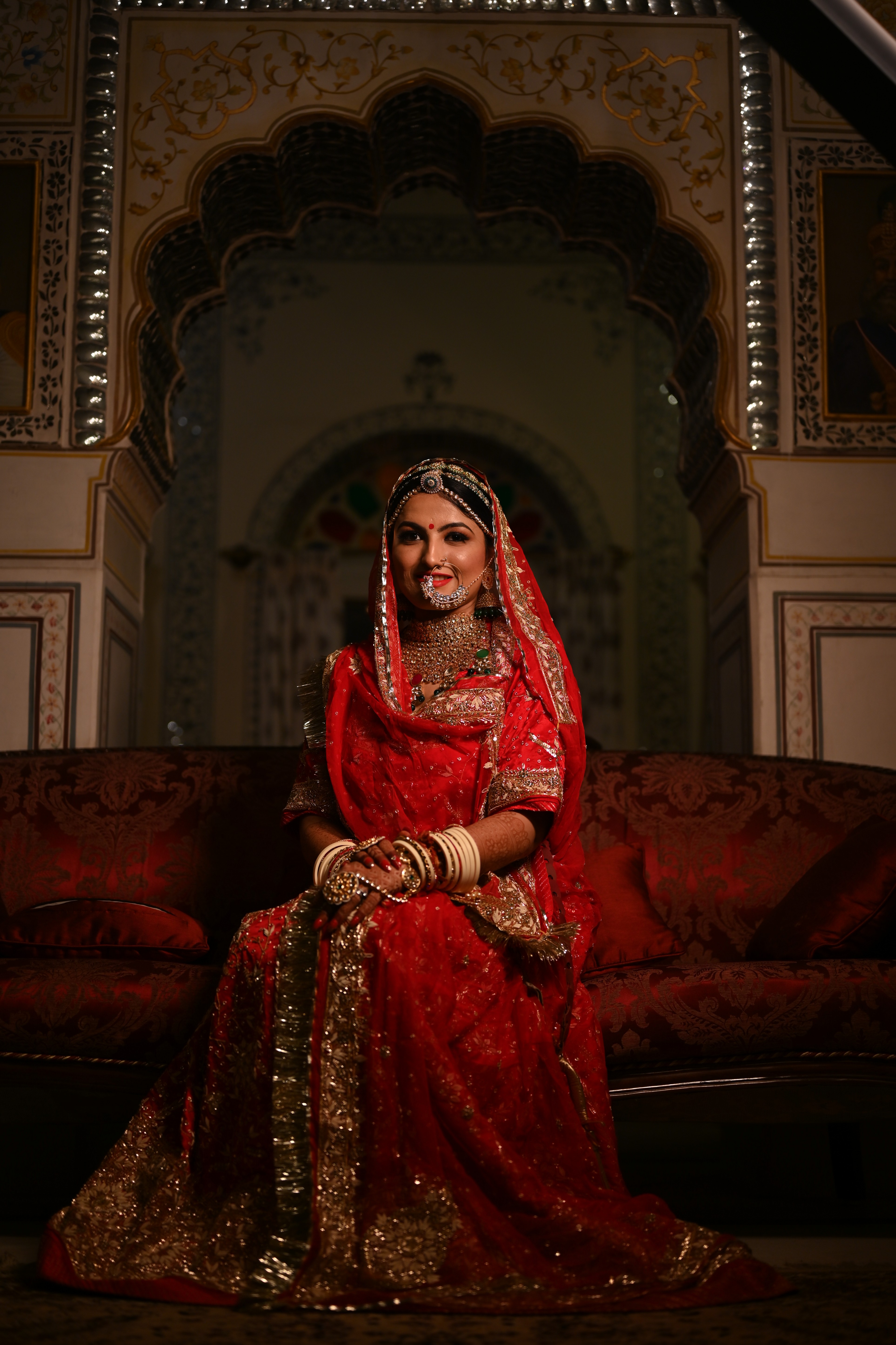 Wedding couple captured by Gulzar Sethi Photography